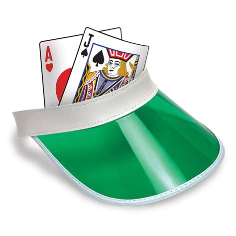 blackjack dealer visor